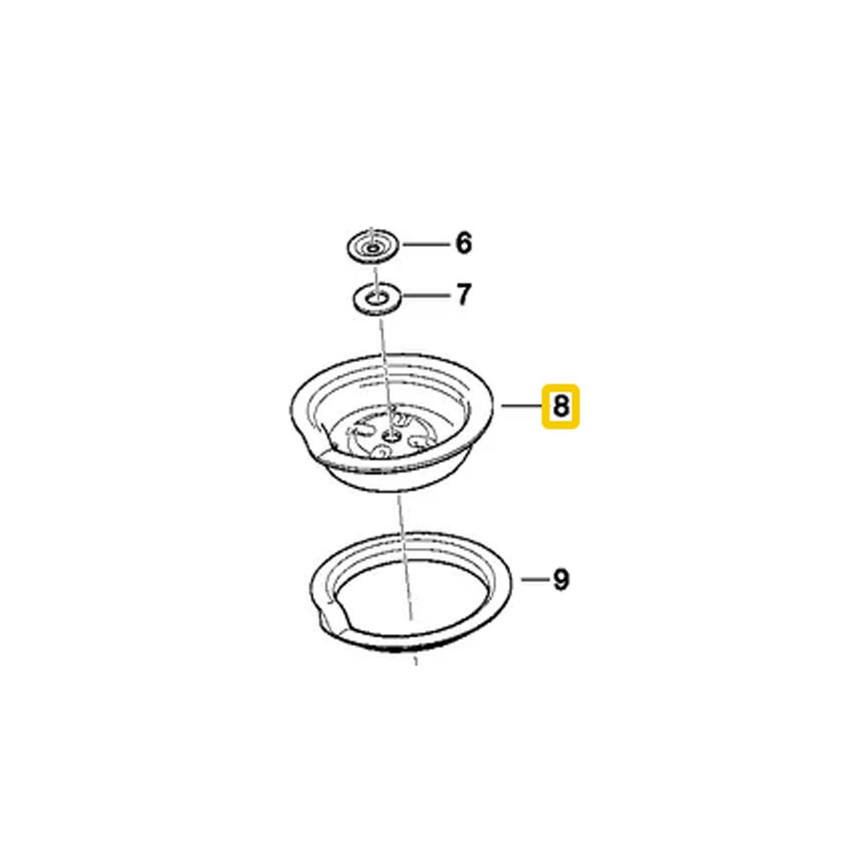 BMW Coil Spring Perch - Front Upper 31332227903